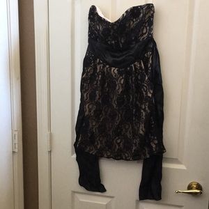 JUNIOR strapless trixxi dress 7